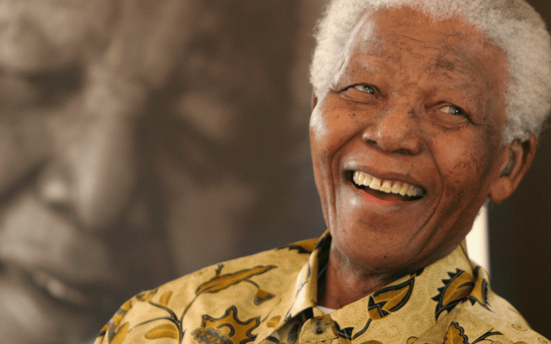 Nelson Mandela Smiling